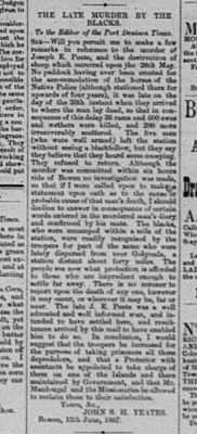 Port Denison Times, 15 July 1867, p3